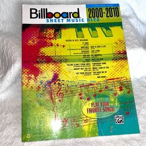 Alfred Billboard Sheet Music Hits 2000-2010 music book